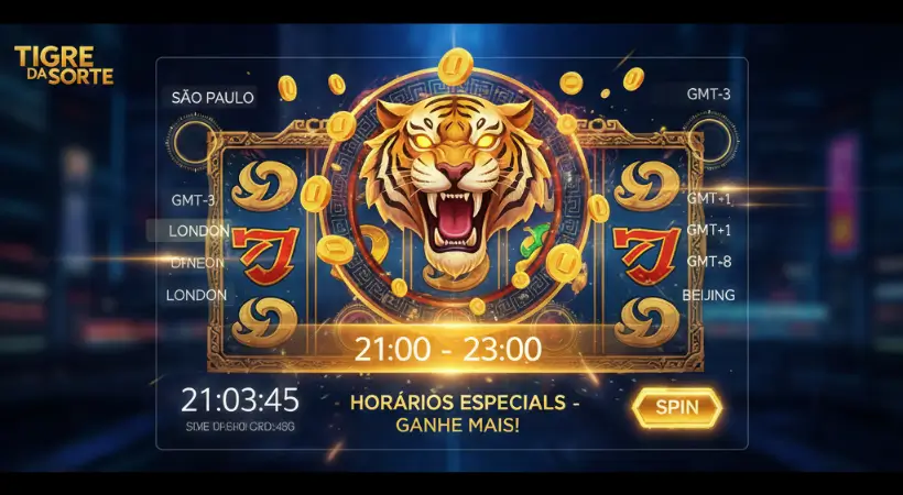 Melhores horários para jogar Fortune Tiger